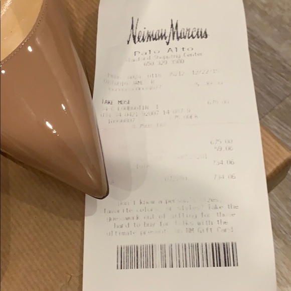 Christian Louboutin size 37.5 NUDE color - Picture 6 of 8